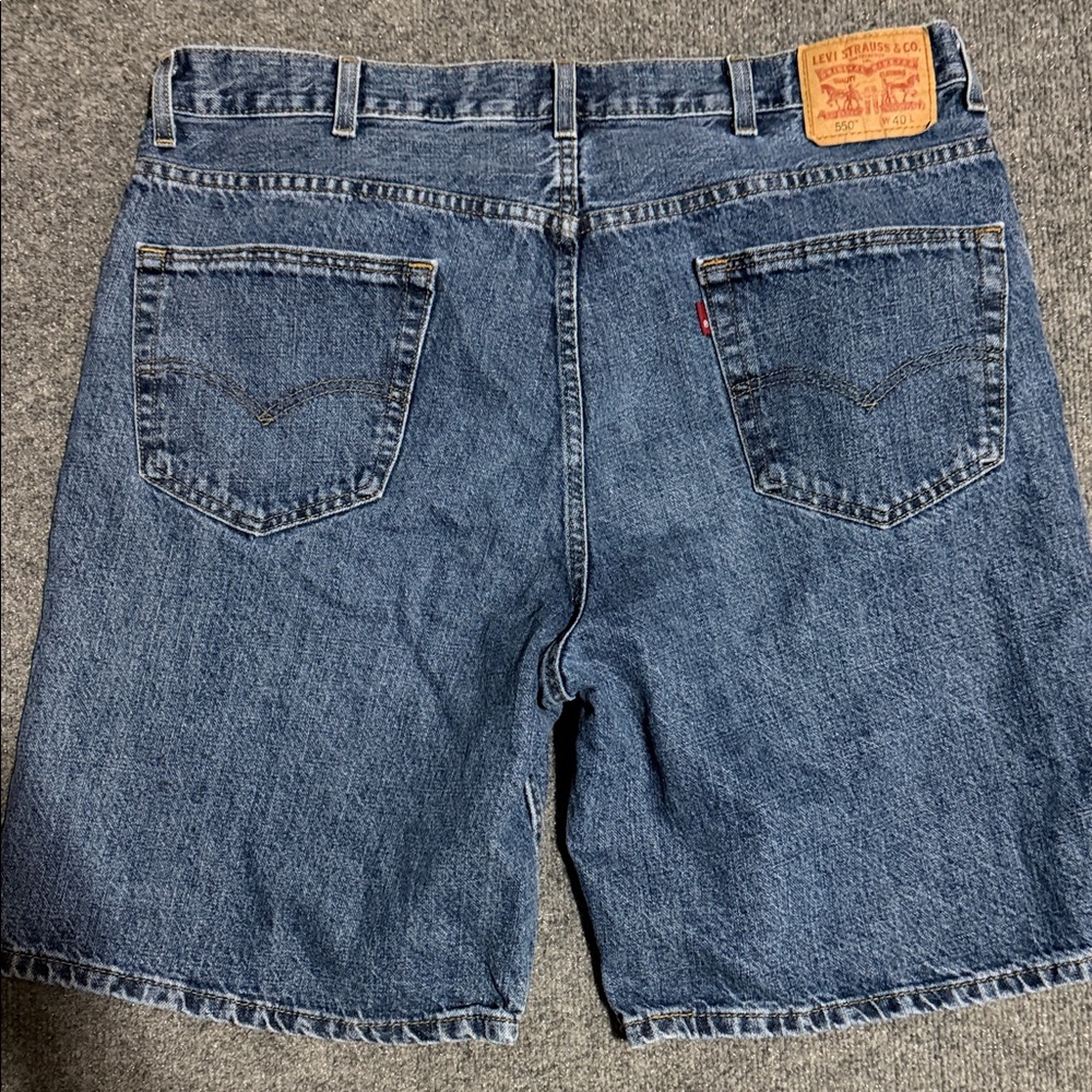 Levi's Classic Indigo Jean Shorts for Men